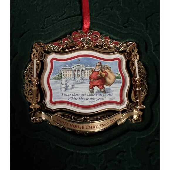 The White House Historical Association Christmas Ornament 2011 Teddy Roosevelt - Picture 2 of 5